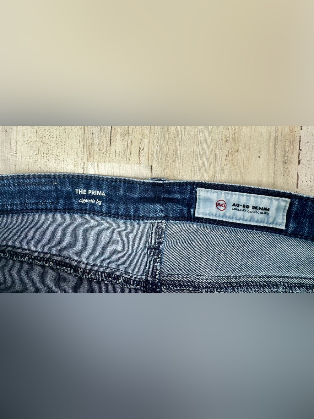 AG Adriano Goldschmied Jeans Womens 24R Blue The Prima Ankle Cigarette Ankle - Picture 5 of 12